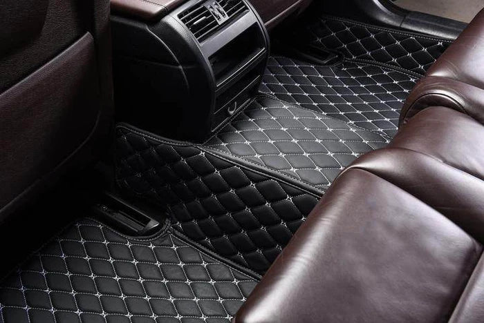 Prestige® Custom Black and Beige Car Mats