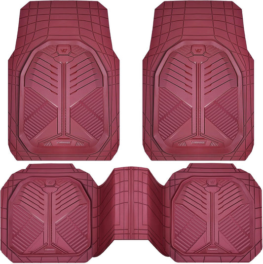 Universal Car Mat Set- Red