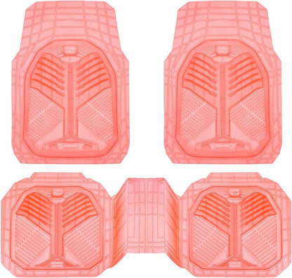 Universal Car Mat Set- Pink
