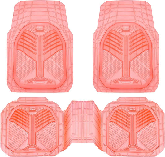 Universal Car Mat Set- Pink
