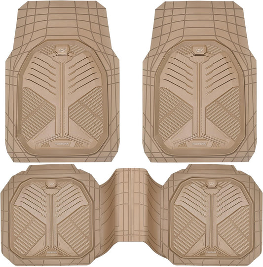 Universal Car Mat Set- Beige
