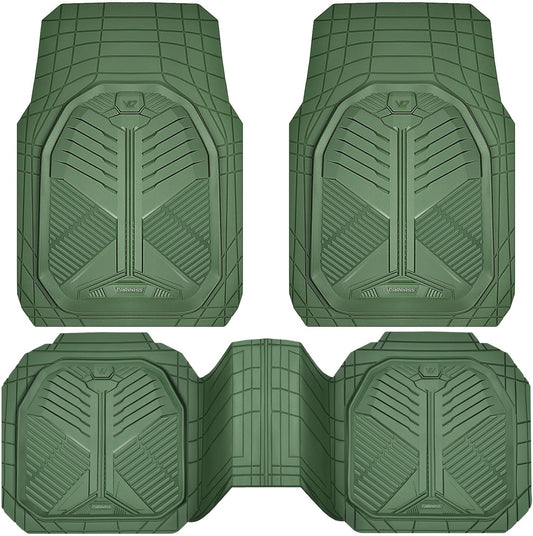 Universal Car Mat Set- Olive Green