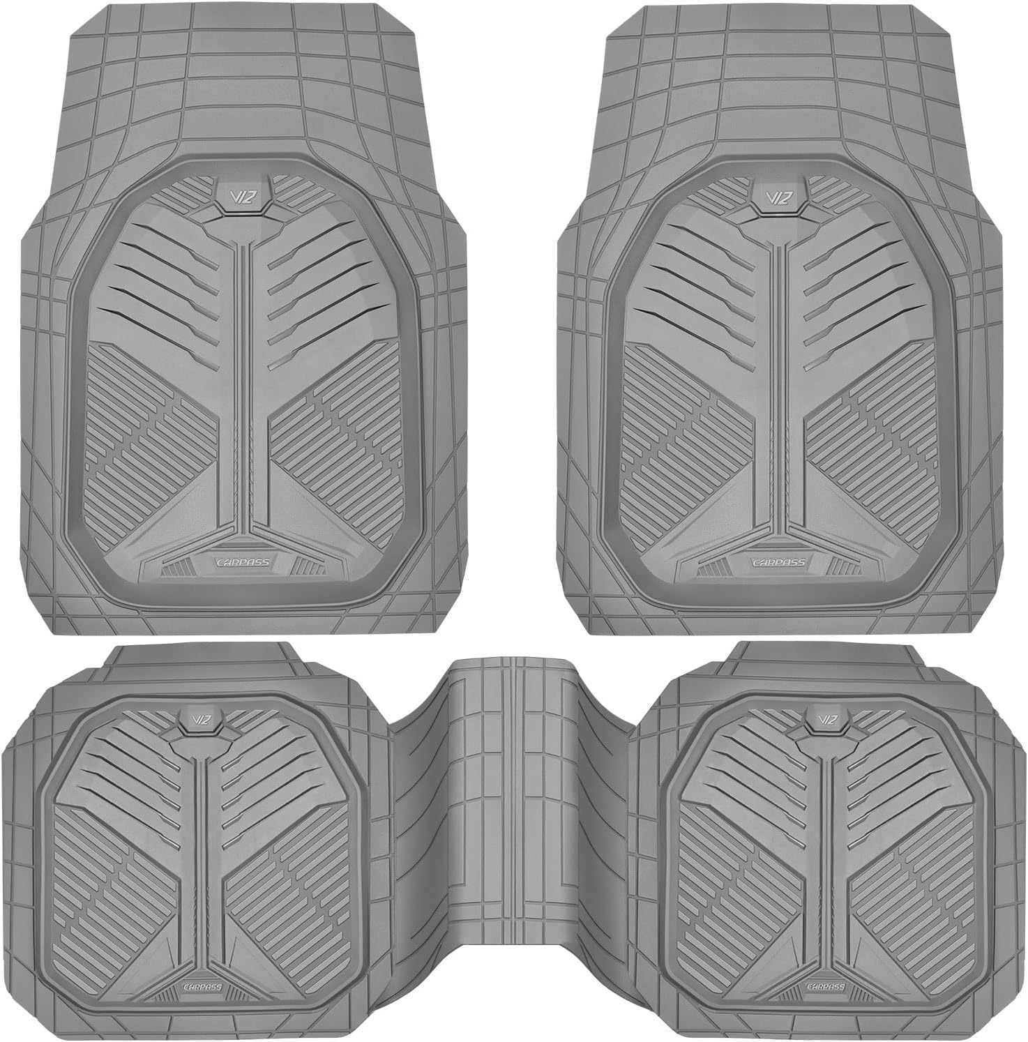 Universal Car Mat Set- Silver – Prestige Car Mats