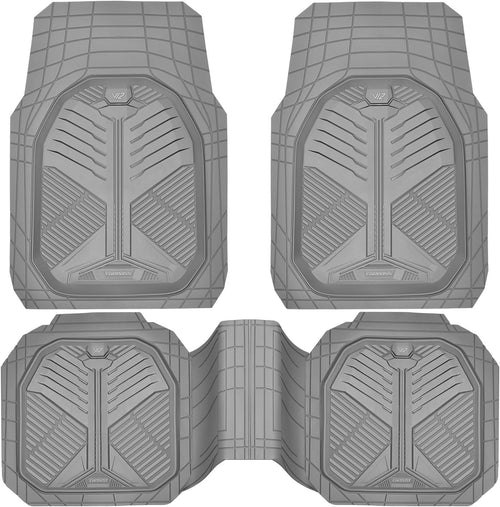 Universal Car Mat Set- Silver