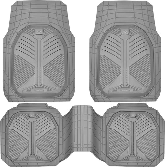 Universal Car Mat Set- Silver