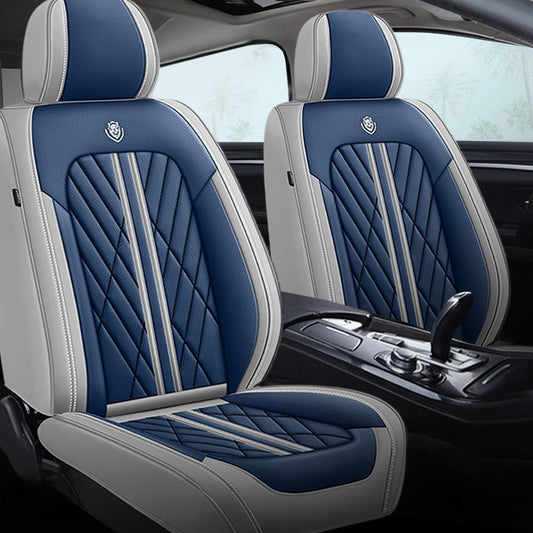 Prestige Executive Seat Cover – Blue & Gray