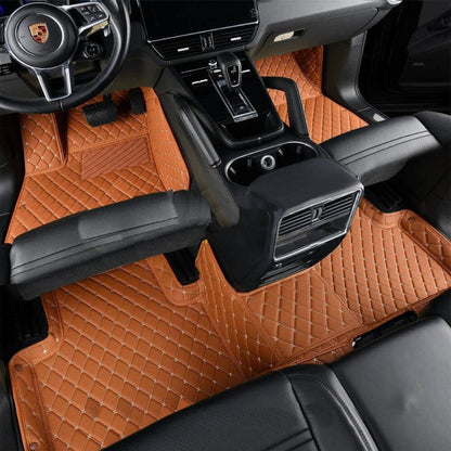 Brown Luxury Car Mats set