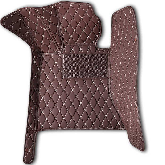 Dark Brown Luxury Car Mats set