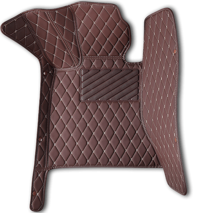 Dark Brown Luxury Car Mats set