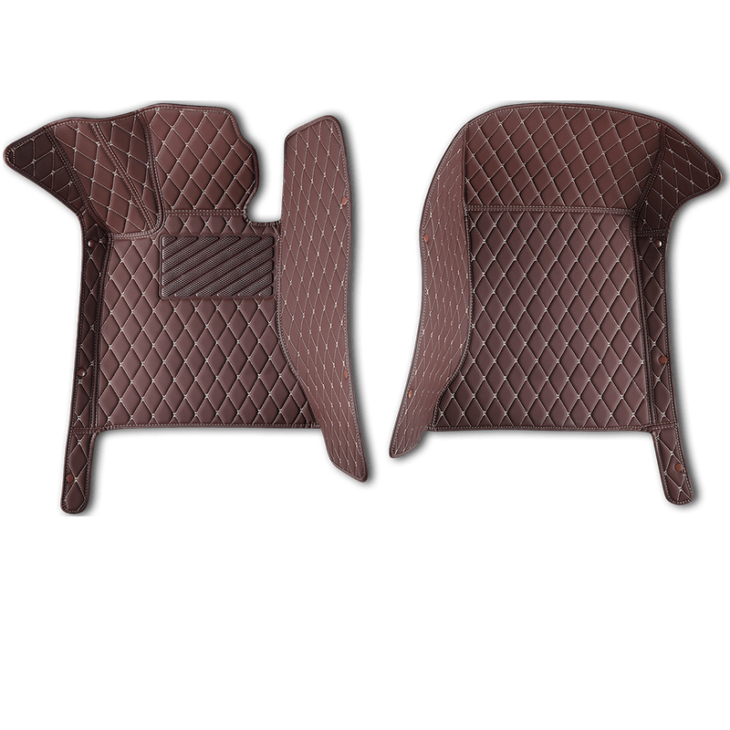 Dark Brown Luxury Car Mats set