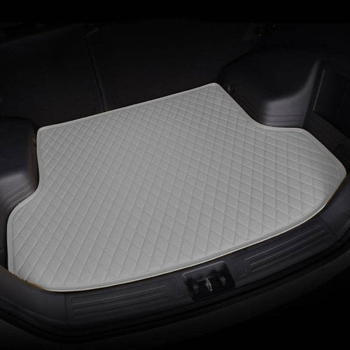 Custom car trunk mats Gray