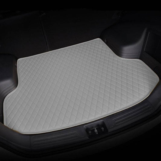 Custom car trunk mats Gray