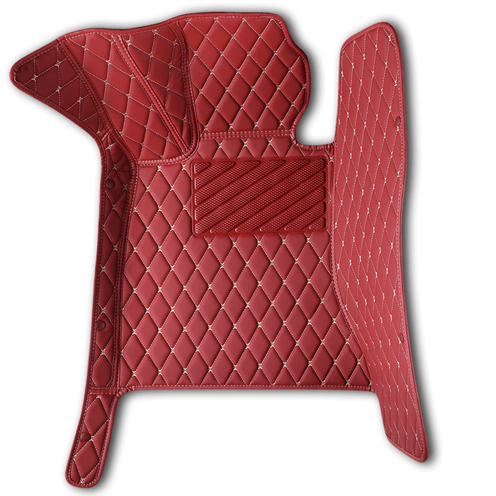 Maroon Luxury Car Mats set