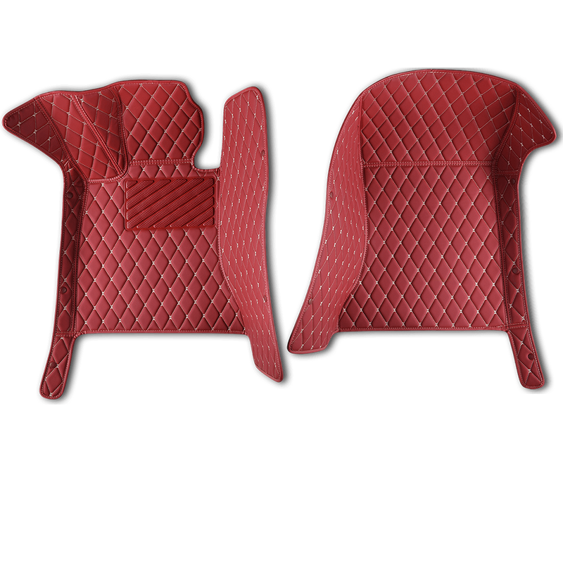 Maroon Luxury Car Mats set