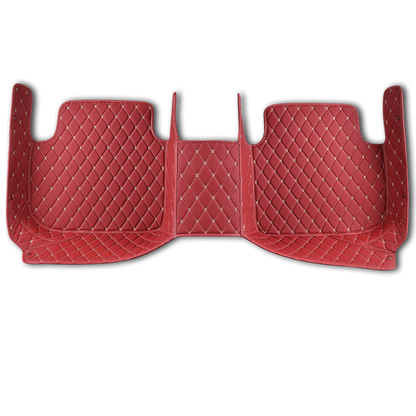 Maroon Luxury Car Mats set