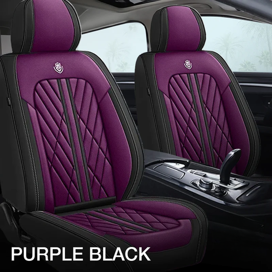 Purple & Black Prestige Car Seat Covers