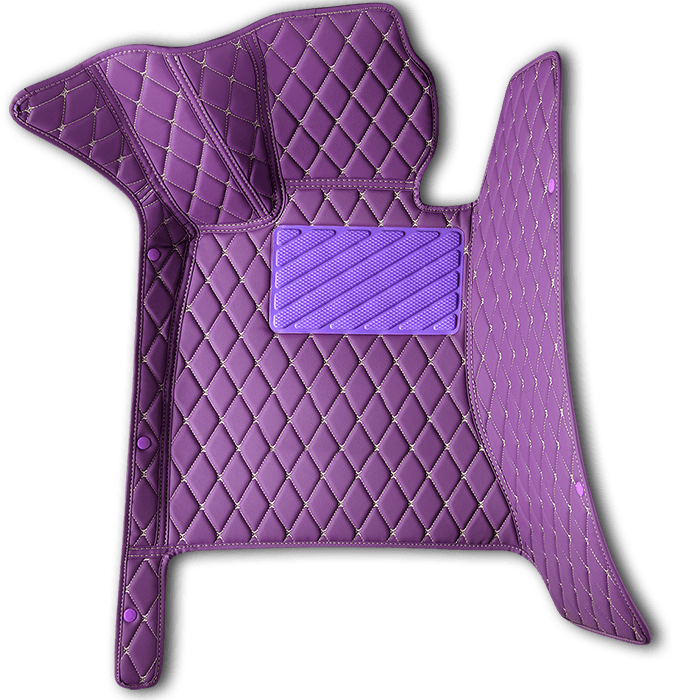 Purple Luxury Car Mats set