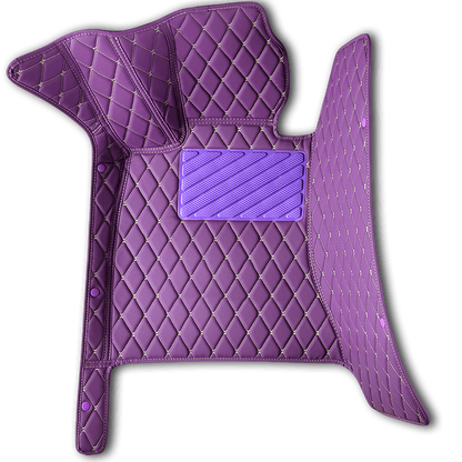 Purple Luxury Car Mats set