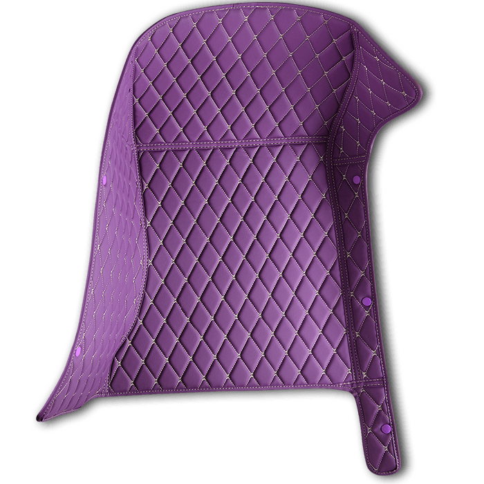 Purple Luxury Car Mats set