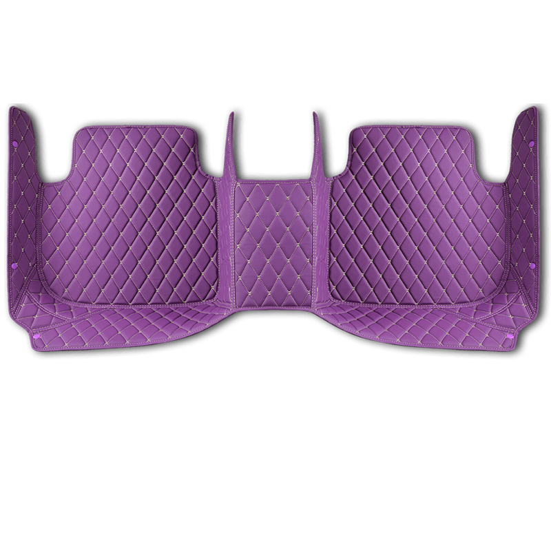 Purple Luxury Car Mats set