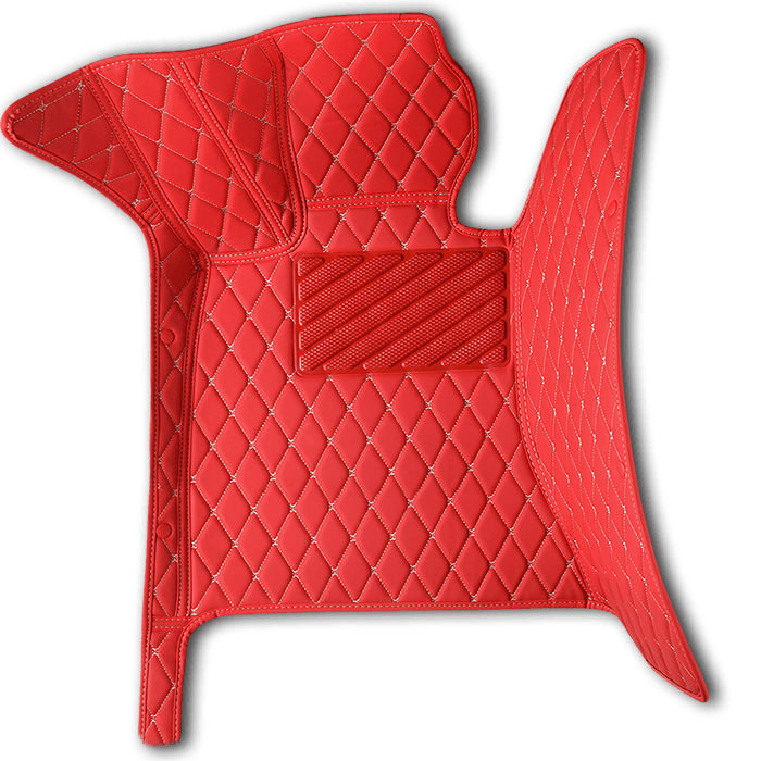 Racing Red Luxury Car Mats set