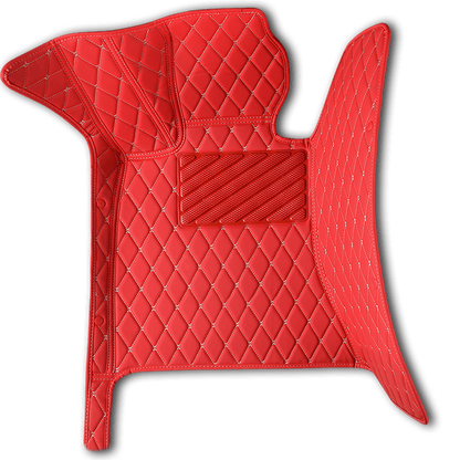 Racing Red Luxury Car Mats set