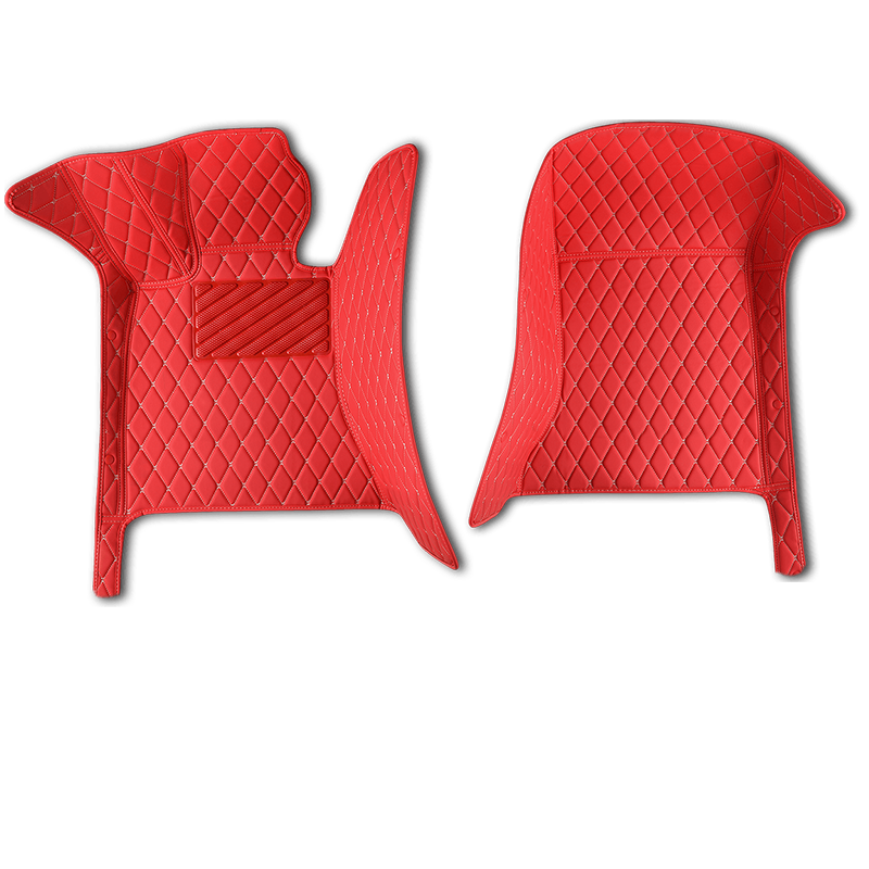 Racing Red Luxury Car Mats set