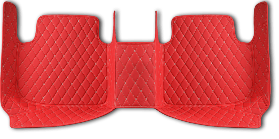 Racing Red Luxury Car Mats set