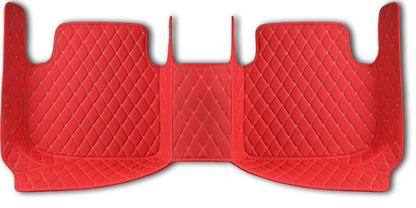 Racing Red Luxury Car Mats set