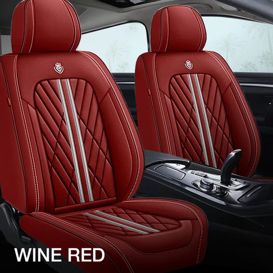 Wine Red Car Prestige Seat Covers