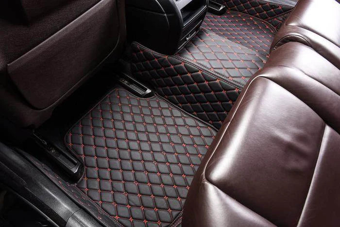 Prestige® Custom Black & Red Car Mats