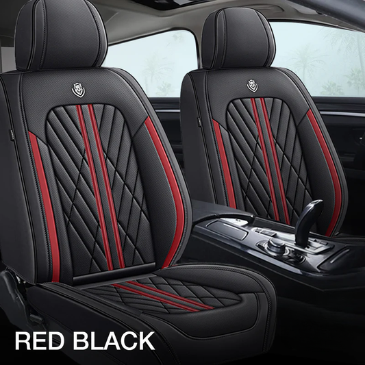 Red & Black Prestige Car Seat Covers